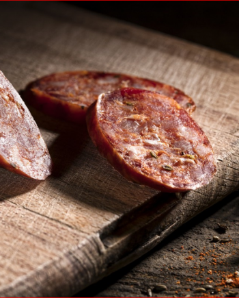 Salsiccia Pezzente Semipiccante la Tradizionale- Linea 4 sorelle