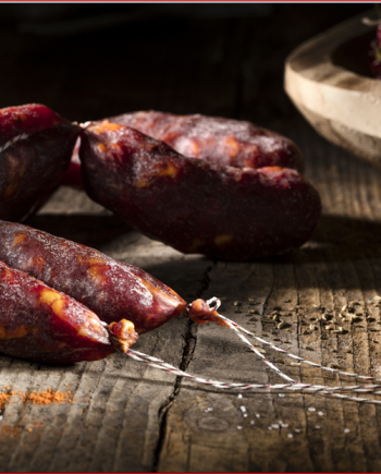 Salsiccia dolce/piccante  - Linea Nero Lucano