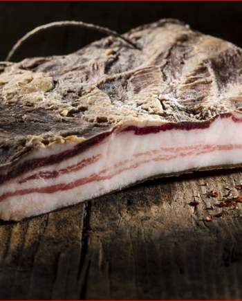 Pancetta Tesa dolce e piccante  - Linea Nero Lucano